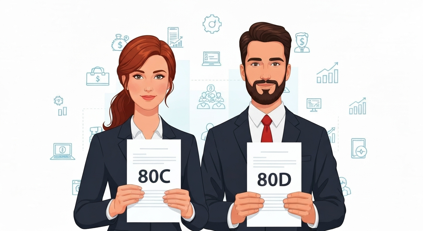 Understanding the Difference Between Section 80C and 80D