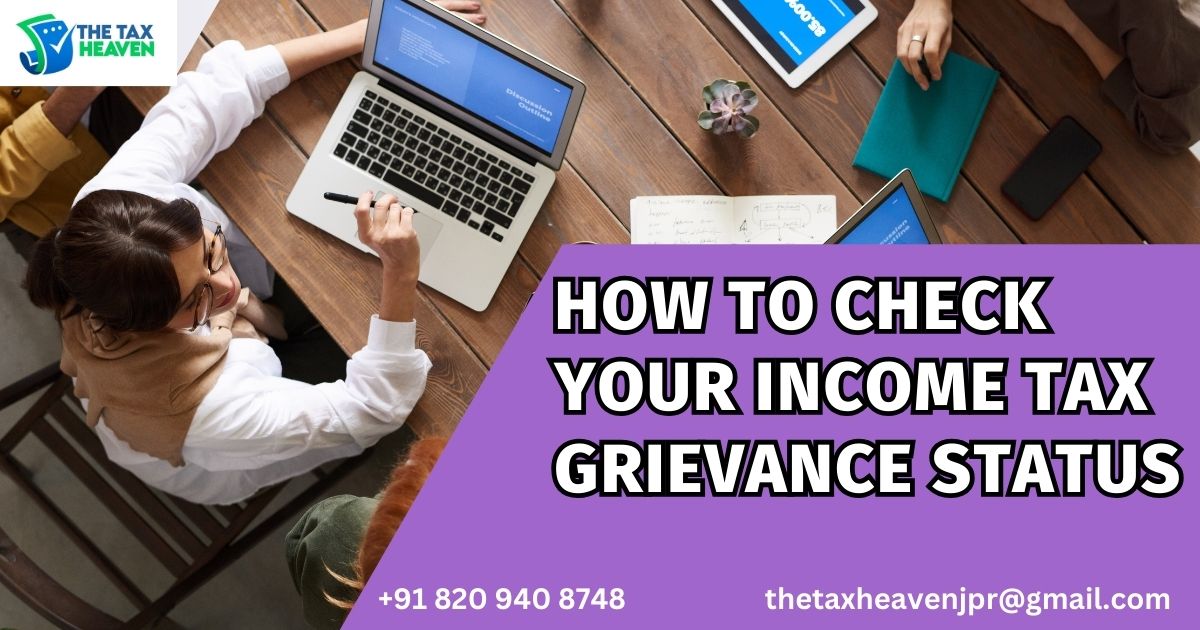 How to Check Your Income Tax Grievance Status