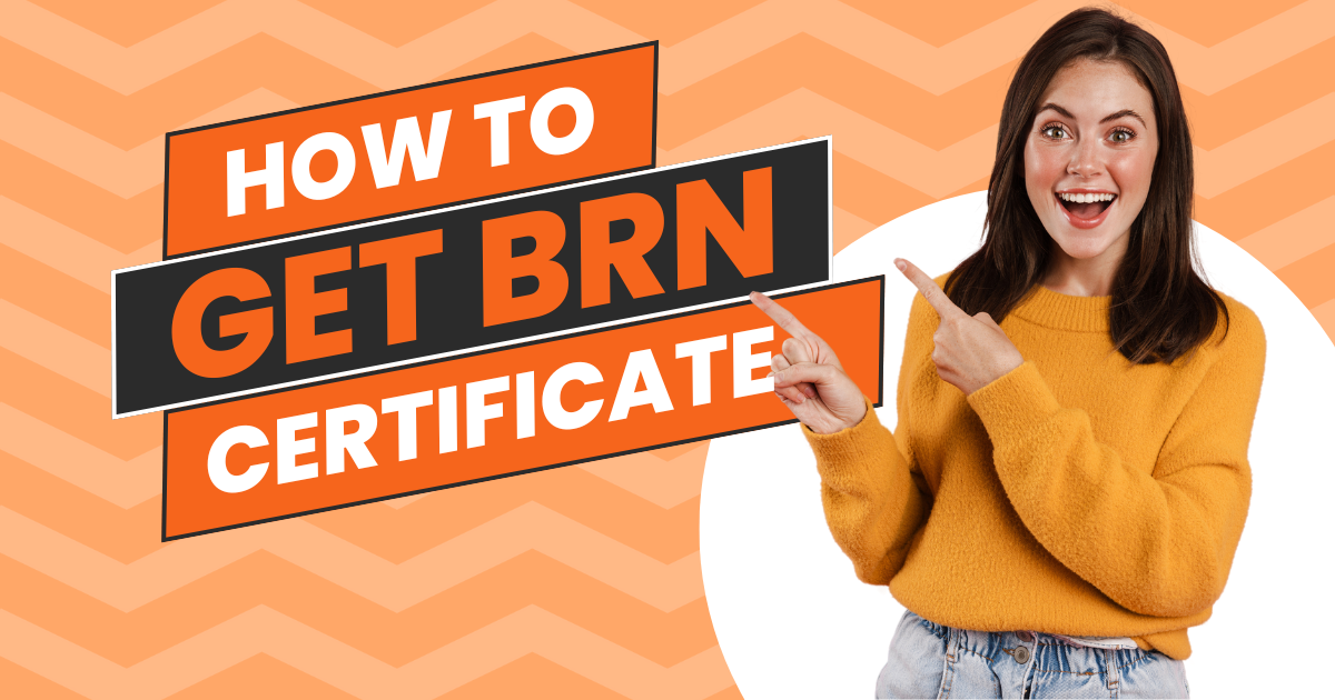 How to get brn certificate