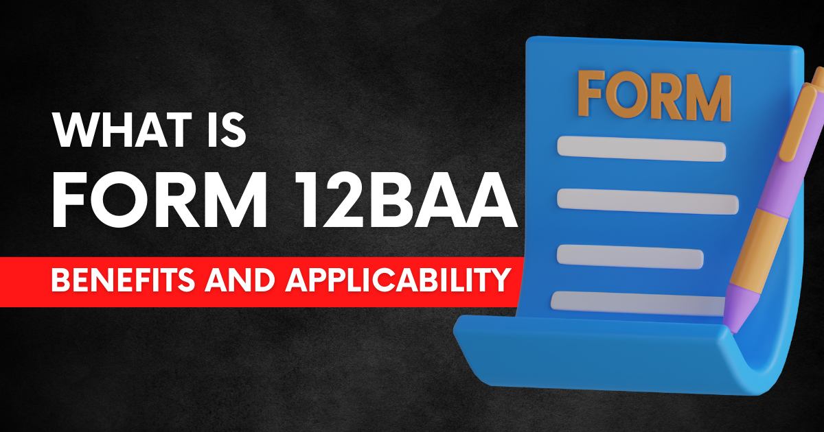 Form 12BAA