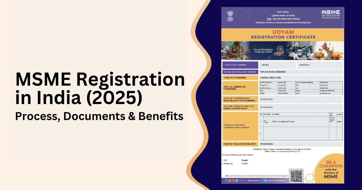 MSME Registration in India